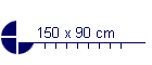 150 x 90 cm